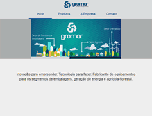 Tablet Screenshot of gromar.com.br